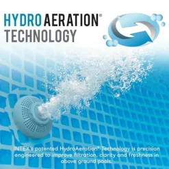 Intex Ultra XTR Rectangular Swimming Pool Set Dark Grey