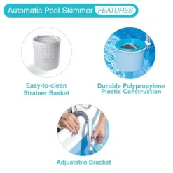 Intex Ultra XTR Rectangular Pool Set with Pump, Vacuum Cleaner & Skimmer Gray