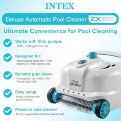 Intex Ultra XTR Rectangular Pool Set with Pump & Vacuum Gray