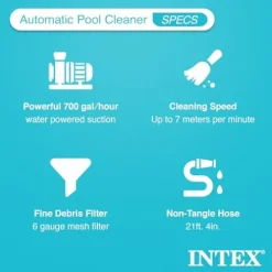 Intex Ultra XTR Rectangular Pool Set with Pump & Vacuum Gray