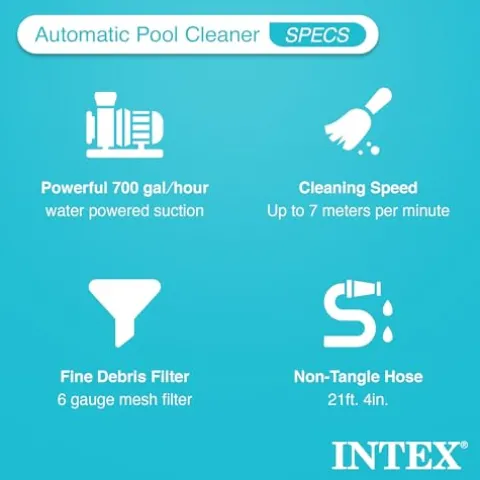 Intex Ultra XTR Rectangular Pool Set with Pump & Vacuum Gray