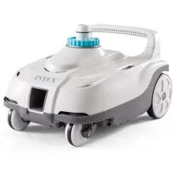 Intex ZX100 Pool Cleaner & Ultra XTR Deluxe Above Ground Pool White