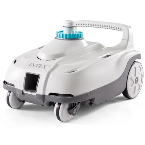 Intex ZX100 Pool Cleaner & Ultra XTR Deluxe Above Ground Pool White