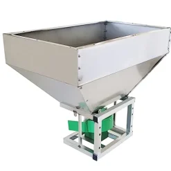 INTSUPERMAI ATV Broadcast Spreader 160L Capacity Stainless Steel Fertilizer Feeder