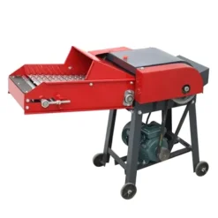 INTSUPERMAI 6-Blade Hay Cutter Pulverizer Red