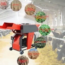 INTSUPERMAI 4-Blade Integrated Grass Cutter Machine Red