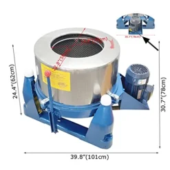 INTSUPERMAI Industrial Centrifugal Dehydrator Stainless Steel