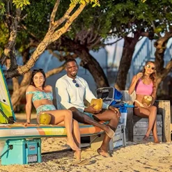 iROCKER Cruiser Inflatable Stand Up Paddle Board Aqua