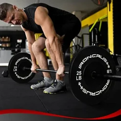 Iron Crush Olympic Bumper Plates Set 260LB Set