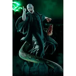 Iron Studios Voldemort and Nagini 1:4 Scale Collectible Figure 19″ Black