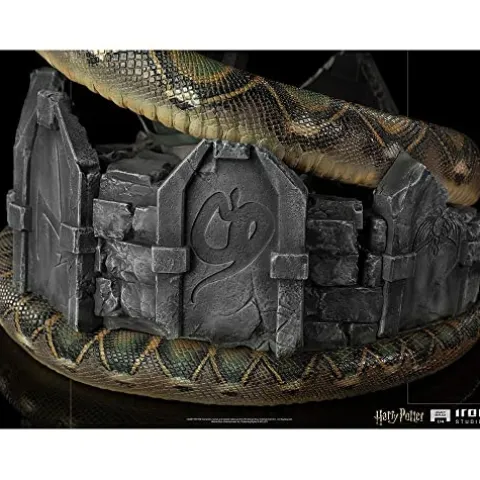 Iron Studios Voldemort and Nagini 1:4 Scale Collectible Figure 19″ Black
