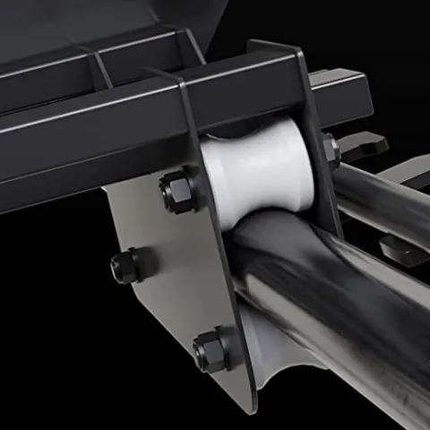 IRONAX XLP Leg Press – 45 Degree Angled Machine Compact for Fitness Black