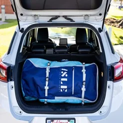 ISLE Sportsman Inflatable Fishing Stand Up Paddle Board Moss/Sun