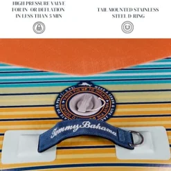 ISLE Surf and SUP Inflatable Hybrid Kayak-Paddle Board Bundle Sunset