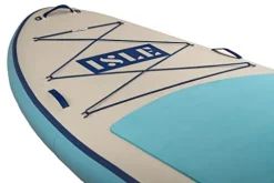 ISLE Surf and SUP Megalodon Inflatable Stand Up Paddle Board Aqua/Navy