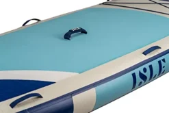 ISLE Surf and SUP Megalodon Inflatable Stand Up Paddle Board Aqua/Navy