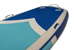 ISLE Surf and SUP Megalodon Inflatable Stand Up Paddle Board Aqua/Navy