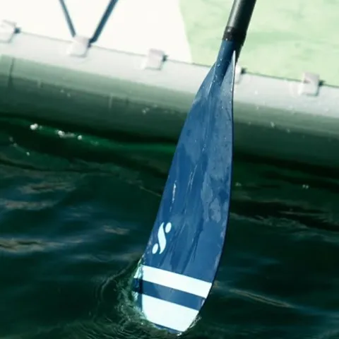 ISLE Surf and SUP Pioneer 3.0 Inflatable Stand Up Paddle Board Ice/Lumin/Slate