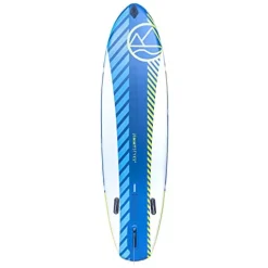 Jimmy Styks 11′ Puffer ISUP Inflatable Paddle Board Blue/Green Large