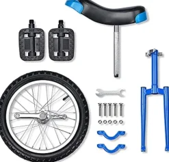 JINCAN 20″ Unicycle Wheel Trainer for Adjustable Balance Exercise, Fun Bike Fitness – Beginners/Children/Adult Safe & Comfortable