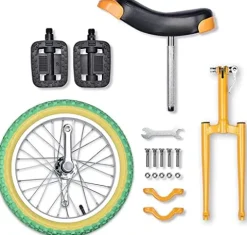 JINCAN 20-Inch Unicycle Ergonomic Safety Saddle Anti-Skid Tires