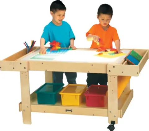 Jonti-Craft Creative Caddie Light Table Wood