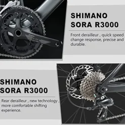 KABON Carbon Gravel Road Bike T800 Fiber 700C 18-Speed Disc Brakes Racing Bicycle Chameleon Green