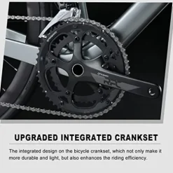 KABON Carbon Gravel Road Bike T800 Fiber 700C 18-Speed Disc Brakes Racing Bicycle Chameleon Green