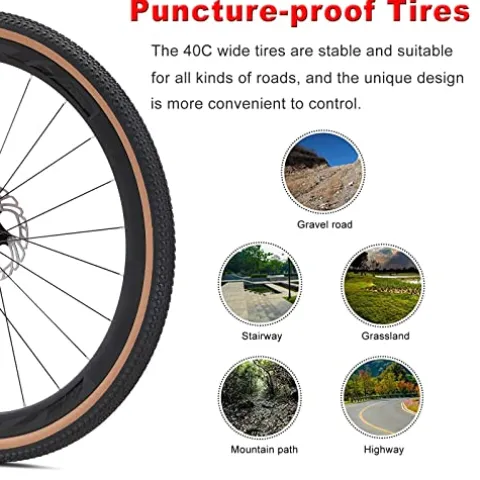 KABON Carbon Gravel Road Bike Black