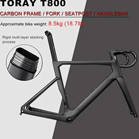 KABON Carbon Road Bike Black