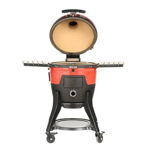 Kamado Joe 18-Inch Pellet Joe Grill and Smoker Red