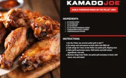 Kamado Joe 18-Inch Pellet Joe Grill and Smoker Red