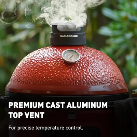 Kamado Joe 18-Inch Pellet Joe Grill and Smoker Red