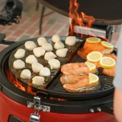 Kamado Joe 18-Inch Pellet Joe Grill and Smoker Red