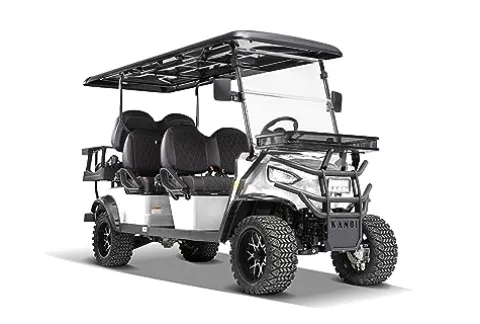 Kandi 6 Passenger Electric Kruiser for Adults White