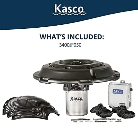 Kasco 3/4 HP J Series Decorative Fountain Black