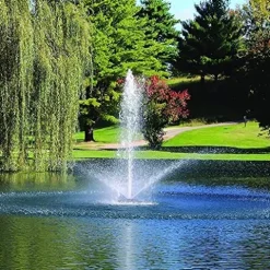 Kasco 3/4 HP J Series Decorative Fountain Black