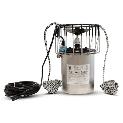 Kasco 1/2 HP Lake & Pond Deicer 120V Silver
