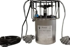 Kasco 3/4 HP Lake & Pond De-icer 120V Silver