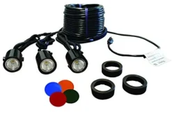 Kasco 1HP J Series Aerating Pond Fountain with LED Lights 120V