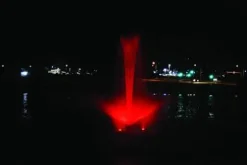 Kasco RGB LED Fountain Lighting – 3 Fixtures for 1/2-1 HP Units, 24V DC, Black