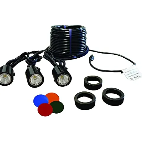 Kasco VFX Series 3/4 HP Aerating Pond Fountain with LED Lights 120V