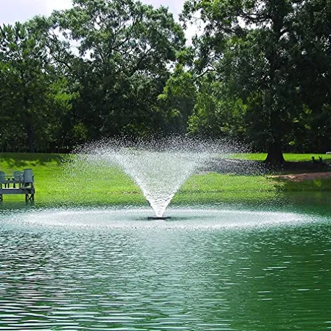 Kasco VFX Series 3/4 HP Aerating Pond Fountain with LED Lights 120V