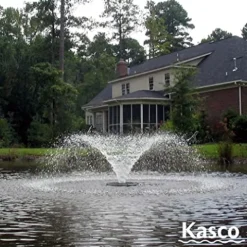 Kasco VFX Series 1/2 HP Aerating Pond Fountain White