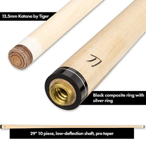 KATANA KAT11 Pool Cue – African Ebony