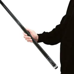 KATANA KAT16 Pool Cue Black with Blue & Grey Inlays 18oz