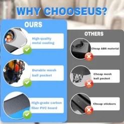 KEIKI Portable Billiards Table 84.3″ with Accessories