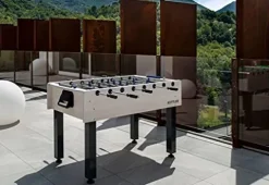 KETTLER Milano Foosball/Soccer Game Table Navarra White Pine