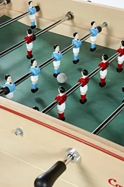 KETTLER René Pierre Competition Indoor Foosball Table Wood Grain