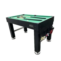 KICK Decagon 55″ 10-in-1 Multi-Game Table Black